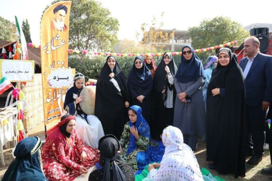 حضور معاون رئیس‌جمهور در امور زنان و خانواده در بیست‌وچهارمین اردوی کشوری دانش‌آموزان عشایر در مشهد