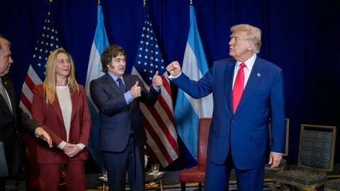 میلی با سایه ترامپ به پارلمان برگشت