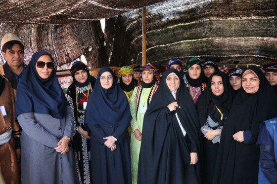 حضور معاون رئیس‌جمهور در امور زنان و خانواده در بیست‌وچهارمین اردوی کشوری دانش‌آموزان عشایر در مشهد