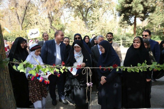 حضور معاون رئیس‌جمهور در امور زنان و خانواده در بیست‌وچهارمین اردوی کشوری دانش‌آموزان عشایر در مشهد