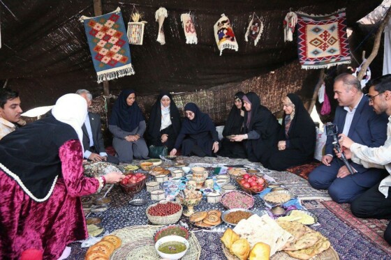 حضور معاون رئیس‌جمهور در امور زنان و خانواده در بیست‌وچهارمین اردوی کشوری دانش‌آموزان عشایر در مشهد