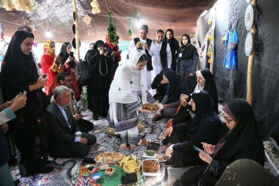 حضور معاون رئیس‌جمهور در امور زنان و خانواده در بیست‌وچهارمین اردوی کشوری دانش‌آموزان عشایر در مشهد
