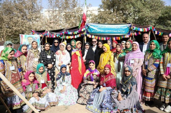 حضور معاون رئیس‌جمهور در امور زنان و خانواده در بیست‌وچهارمین اردوی کشوری دانش‌آموزان عشایر در مشهد