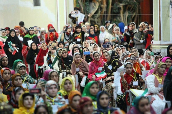 حضور معاون رئیس‌جمهور در امور زنان و خانواده در بیست‌وچهارمین اردوی کشوری دانش‌آموزان عشایر در مشهد