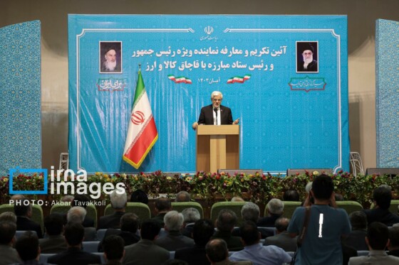 تکریم و معارفه نماینده ویژه رئیس جمهور در ستاد مرکزی مبارزه با قاچاق کالا و ارز