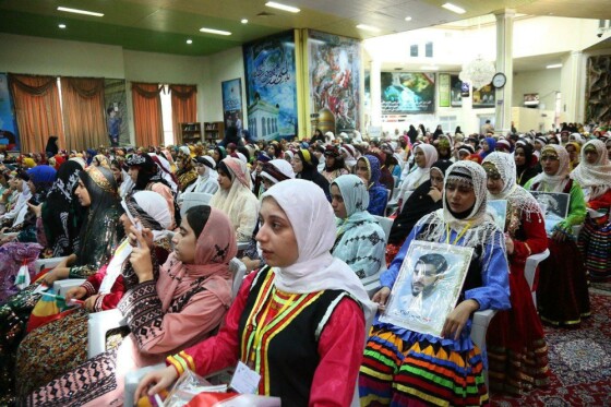 حضور معاون رئیس‌جمهور در امور زنان و خانواده در بیست‌وچهارمین اردوی کشوری دانش‌آموزان عشایر در مشهد