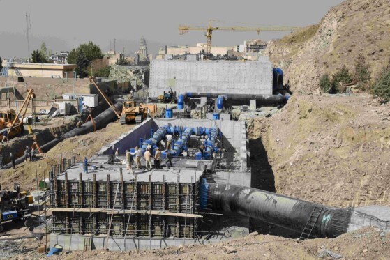 تلاش شبانه روزی جهت آبرسانی از طالقان به استان های تهران و البرز