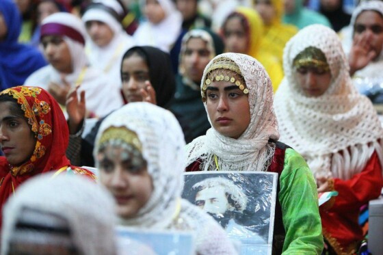 حضور معاون رئیس‌جمهور در امور زنان و خانواده در بیست‌وچهارمین اردوی کشوری دانش‌آموزان عشایر در مشهد