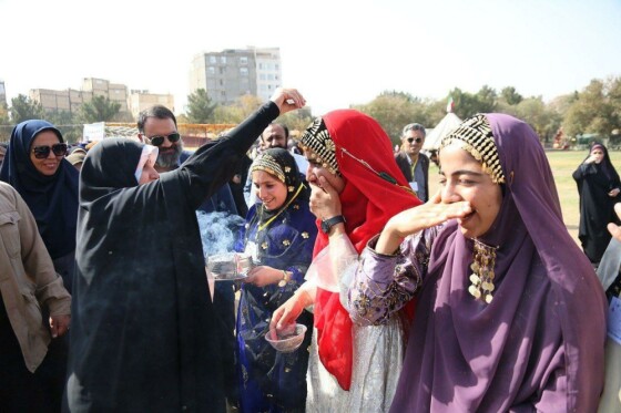حضور معاون رئیس‌جمهور در امور زنان و خانواده در بیست‌وچهارمین اردوی کشوری دانش‌آموزان عشایر در مشهد