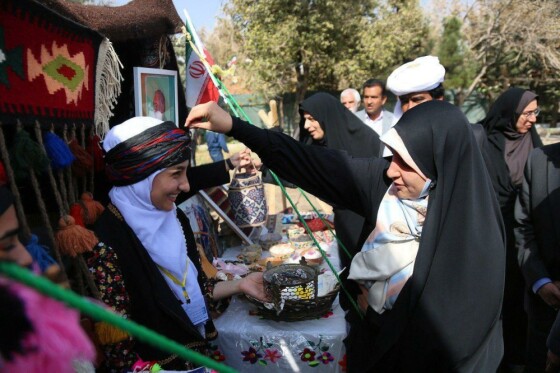 حضور معاون رئیس‌جمهور در امور زنان و خانواده در بیست‌وچهارمین اردوی کشوری دانش‌آموزان عشایر در مشهد