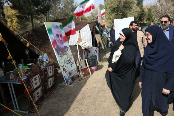 حضور معاون رئیس‌جمهور در امور زنان و خانواده در بیست‌وچهارمین اردوی کشوری دانش‌آموزان عشایر در مشهد