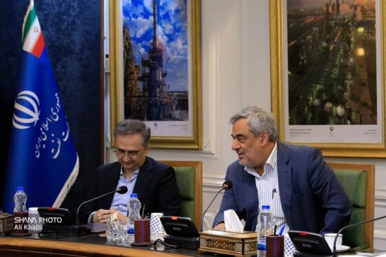 تکریم و معارفه مدیرکل دفتر وزارتی وزارت نفت