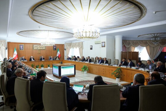 جلسه هیئت دولت