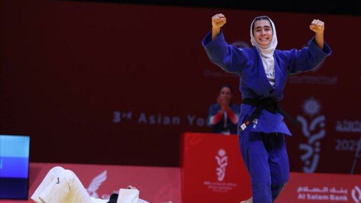 طلای دختر جودوکار ایران در بازی‌های آسیایی جوانان