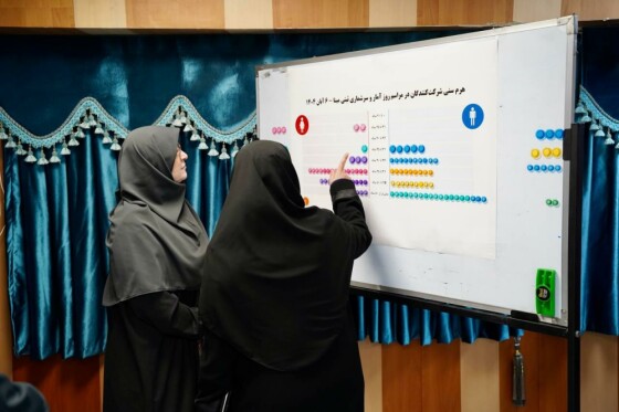 بازدید سخنگوی دولت از مرکز آمار ایران