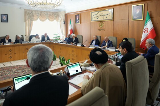 جلسه هیئت دولت