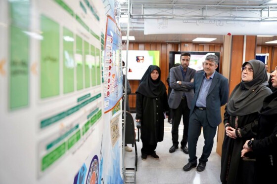 بازدید سخنگوی دولت از مرکز آمار ایران