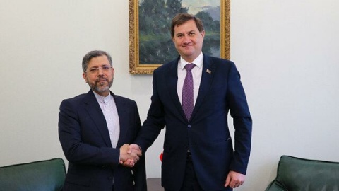 رایزنی خطیب‌زاده و وزیر خارجه بلاروس درباره تقویت روابط دوجانبه