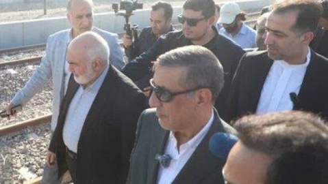 فیلم / بازدید معاون اجرایی رئیس‌جمهور از پایانه مرزی ریلی شلمچه