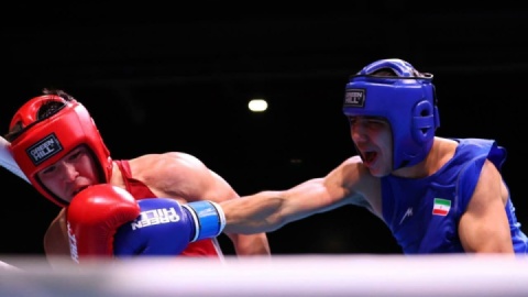 بوکس بازی‌های آسیایی جوانان؛ شرافتمند نقره‌ای شد