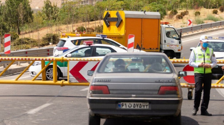 محدودیت ترافیکی از ساعت ۱۲ در آزاد راه تهران شمال اعمال شد