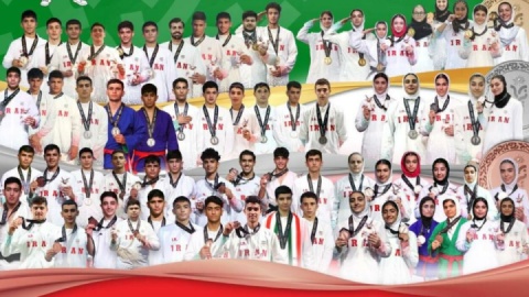 مدال‌های رنگارنگ و جایگاه تاریخی دختران ایران در آسیا