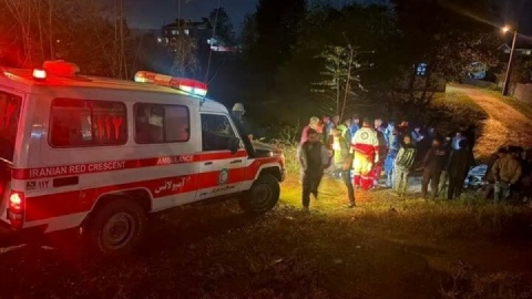 ۲ کشته و ۵ مصدوم در سقوط خودروی نیسان به دره در آستارا