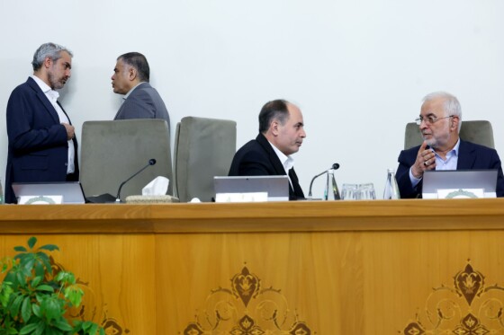 جلسه هیئت دولت