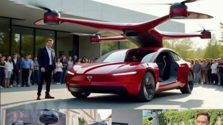 خودروی پرنده «تسلا» در راه است