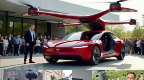 خودروی پرنده «تسلا» در راه است