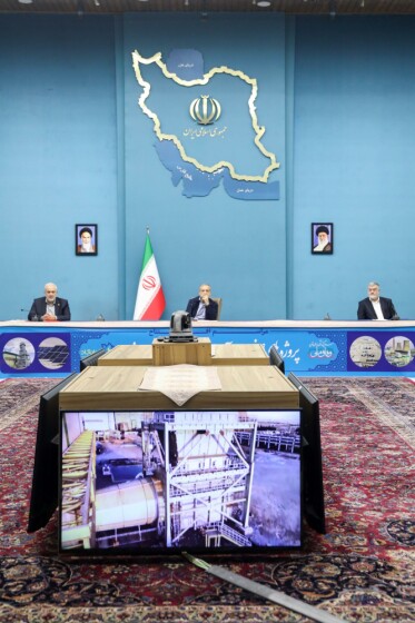 مراسم افتتاح پروژه های صنعت آب و برق