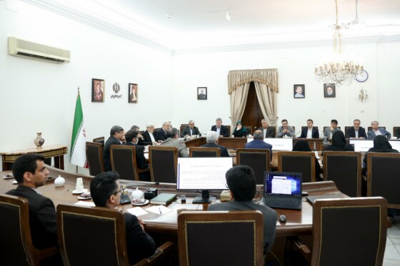 جلسه شورای عالی آب