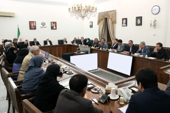 جلسه شورای عالی آب