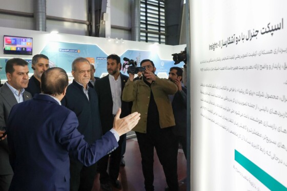 بازدید از نمایشگاه فناوری های روز آمد ایران