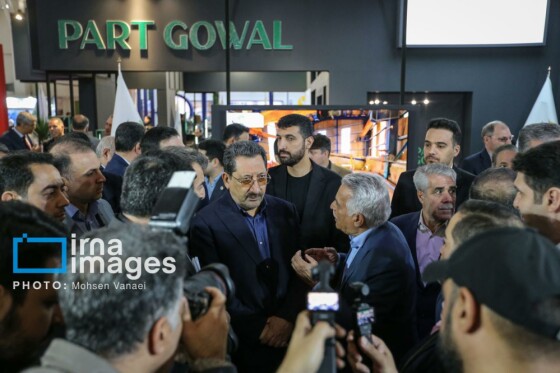 بازدید وزیر صنعت از نوزدهمین نمایشگاه بین المللی معدن