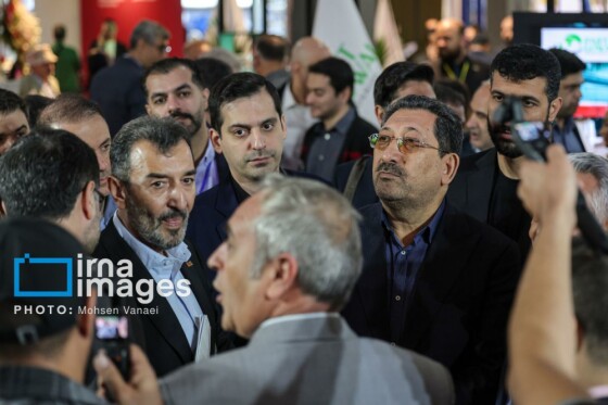 بازدید وزیر صنعت از نوزدهمین نمایشگاه بین المللی معدن