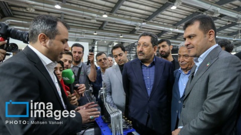 گزارش تصویری/ بازدید وزیر صنعت از نوزدهمین نمایشگاه بین المللی معدن