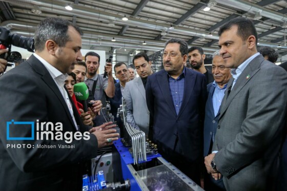 بازدید وزیر صنعت از نوزدهمین نمایشگاه بین المللی معدن