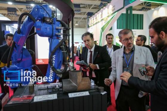 بازدید وزیر صنعت از نوزدهمین نمایشگاه بین المللی معدن