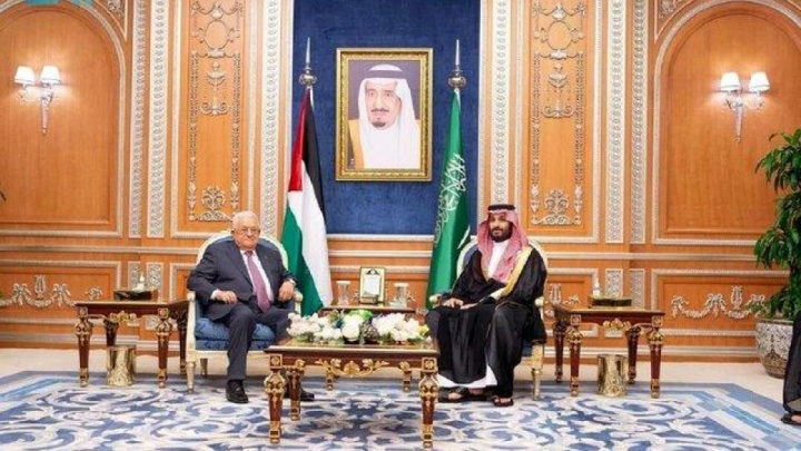 پیام ولیعهد عربستان به محمود عباس