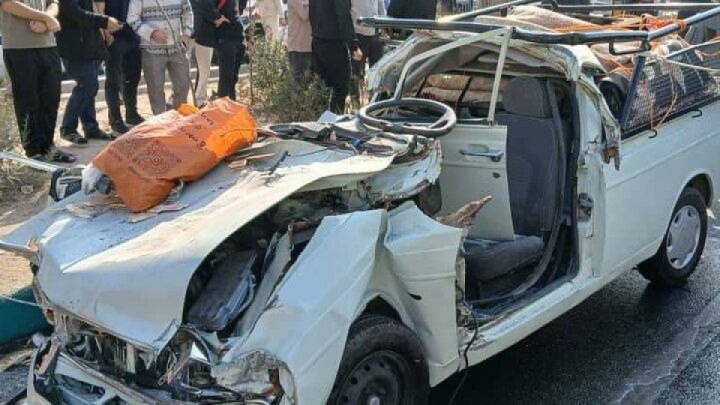 سه کشته در تصادف وانت و تریلی در اتوبان شهید هاشمی