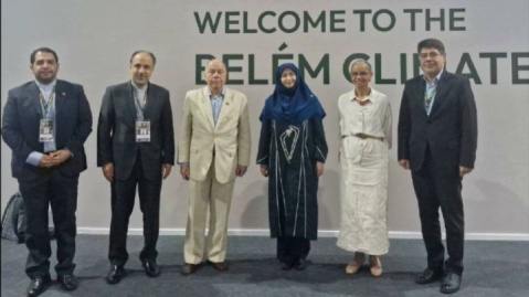 حضور معاون رئیس جمهور در افتتاحیه اجلاس جهانی تغییر اقلیم کاپ ۳۰ در برزیل