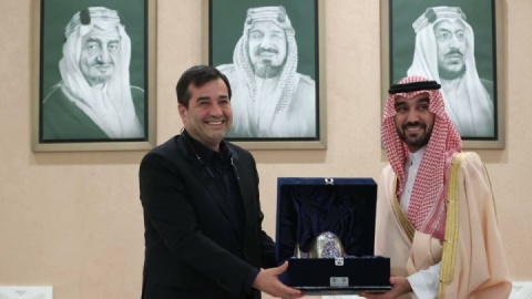 دیدار وزیر ورزش ایران با همتای سعودی خود در ریاض