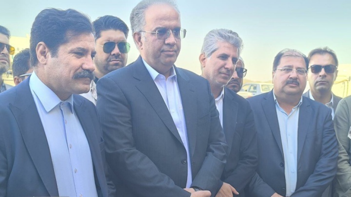 بازدید معاون رئیس جمهور از پروژه آبرسانی مشترک ایران، ژاپن و سازمان ملل در چابهار