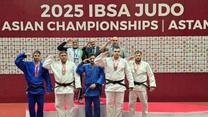 نایب قهرمانی جودوکاران نابینا و کم‌بینای ایران در آسیا