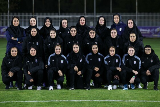 دیدار با بازیکنان و کادر فنی تیم ملی فوتبال