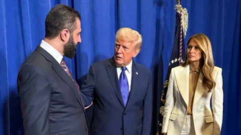 الجولانی وارد کاخ سفید شد