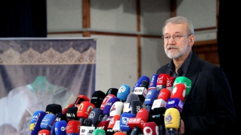 لاریجانی: ملت ایران با زبان زور سخن نمی‌پذیرد / این ملت با پشتوانه‌ای تاریخی پای آرمان‌های خود ایستاده است