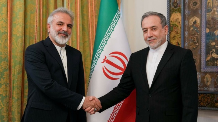 دیدار سرکنسول جدید جمهوری اسلامی ایران در حیدرآباد با وزیر امور خارجه