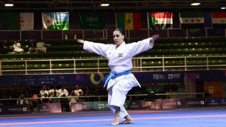 کاراته سومین طلای کاروان ایران را گرفت